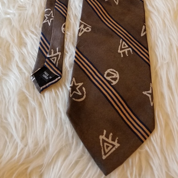 Roper Other - Roper Men's Tie 100% Silk Black Bronze